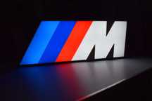 LED Neon BMW M-POWER, Logo 3D, Znaczek 3D, Baner, Lampka, Prezent