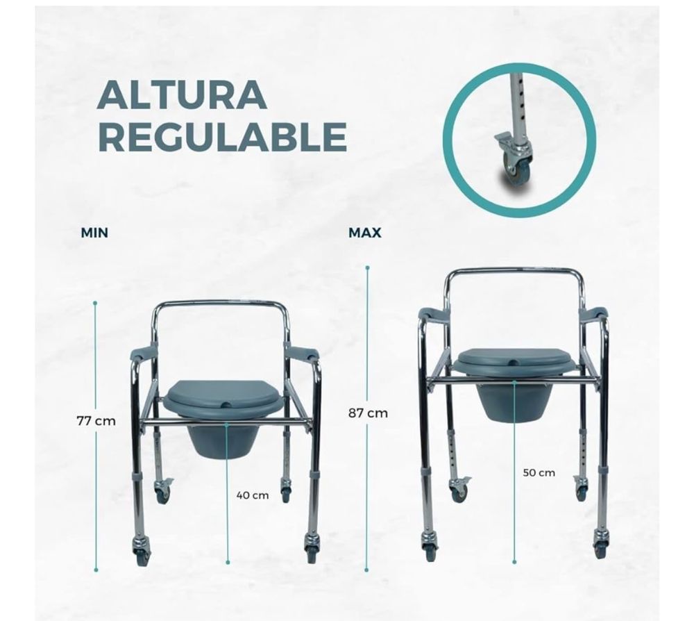 Cadeira para idosos com WC