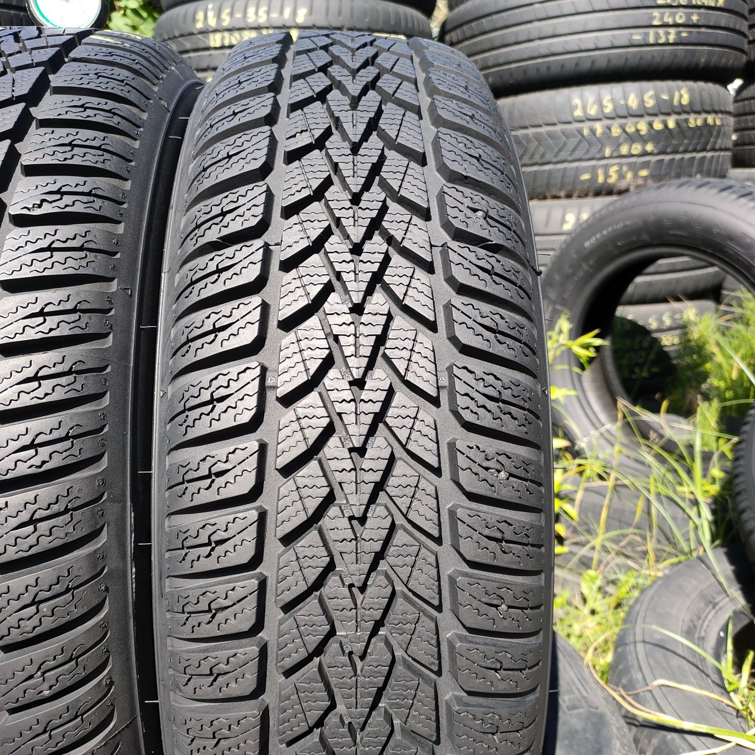 185/60r15 Dunlop Winter Response 2, 8.0mm