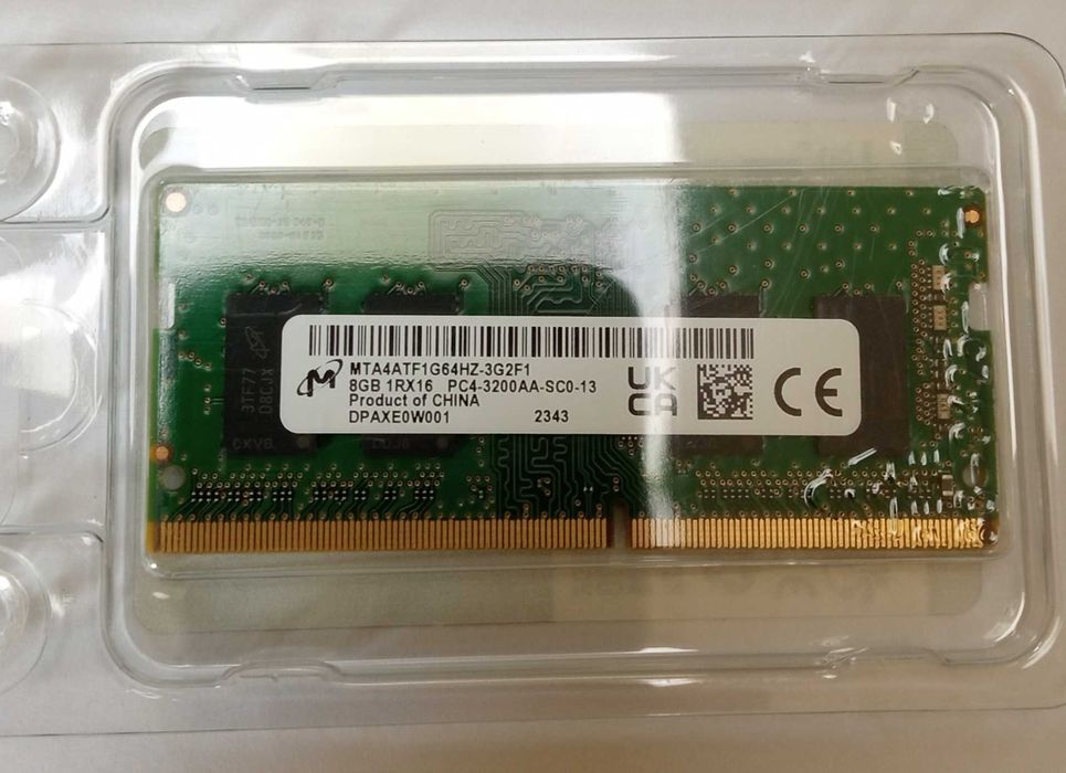 Пам'ять для ноутбуків Crucial 8 GB SO-DIMM DDR4 3200 MHz(CT8G4SFRA32A)