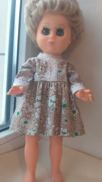 Сукня для ляльки ГДР 28-32 см одяг платье для куклы одежда