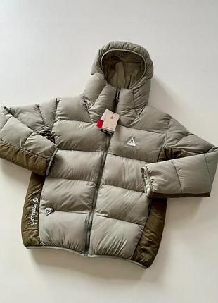 Пуховик Nike ACG 2XL, хакі найк асдж куртка, чоловічий пуховик асдж