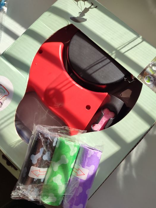 Повідець для двух собак, котів