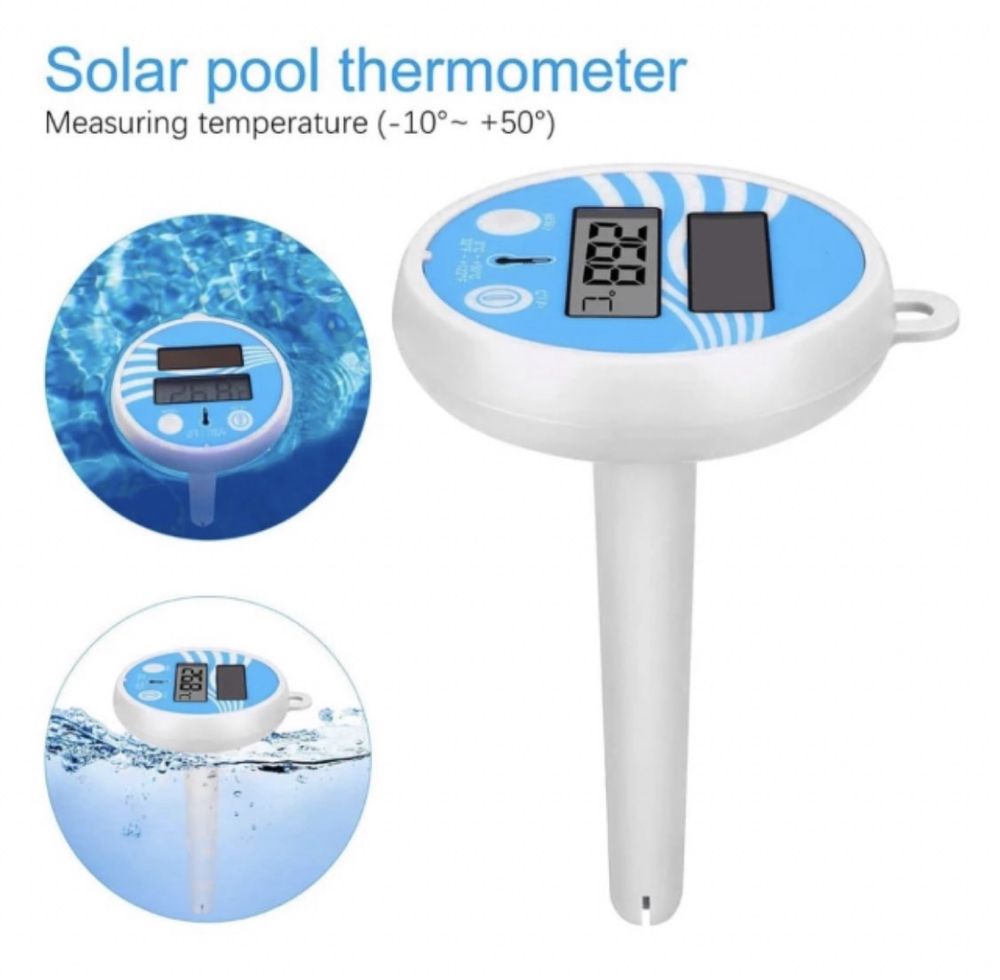 Termometr solarny do basenu