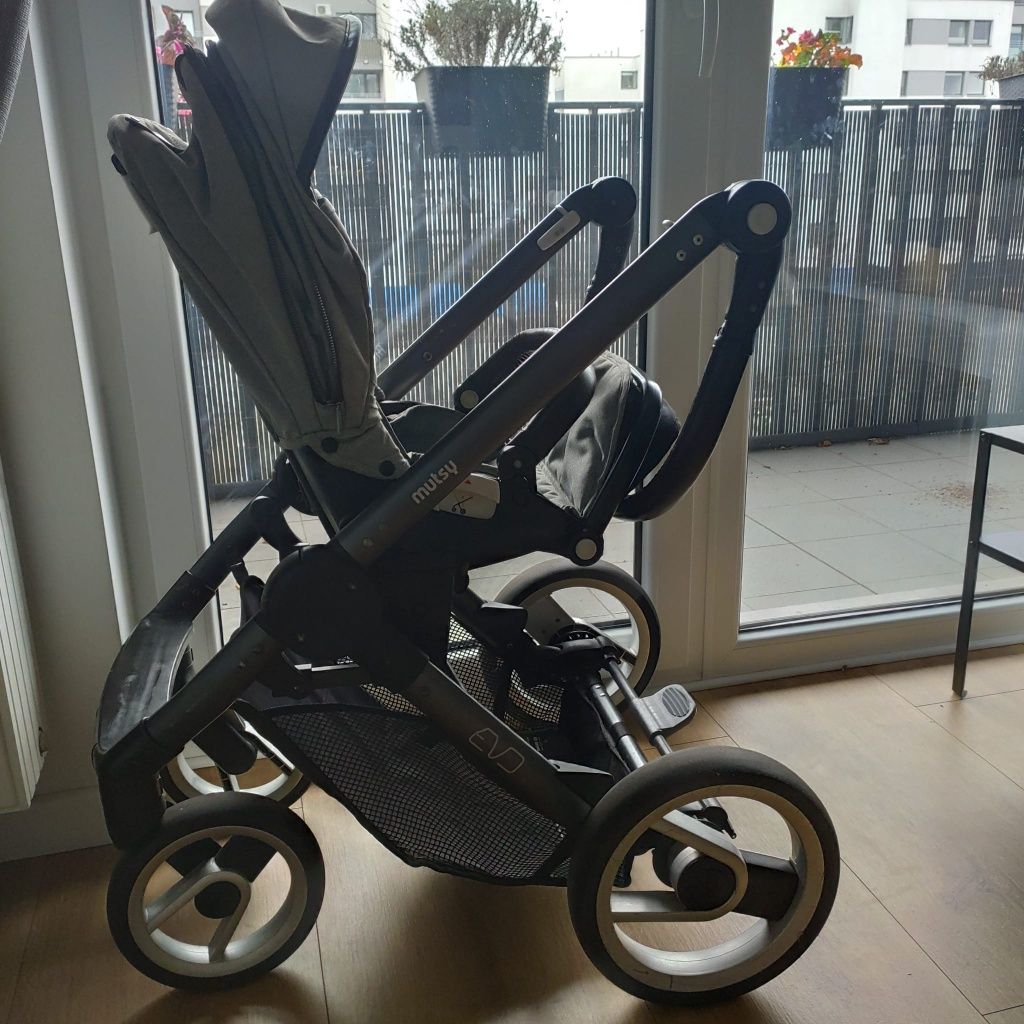 Wózek Mutsy Evo farmer mist 2w1
