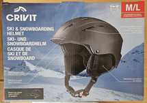Kask narciarski Lidl Crivit M/L 54-58 cm czarny