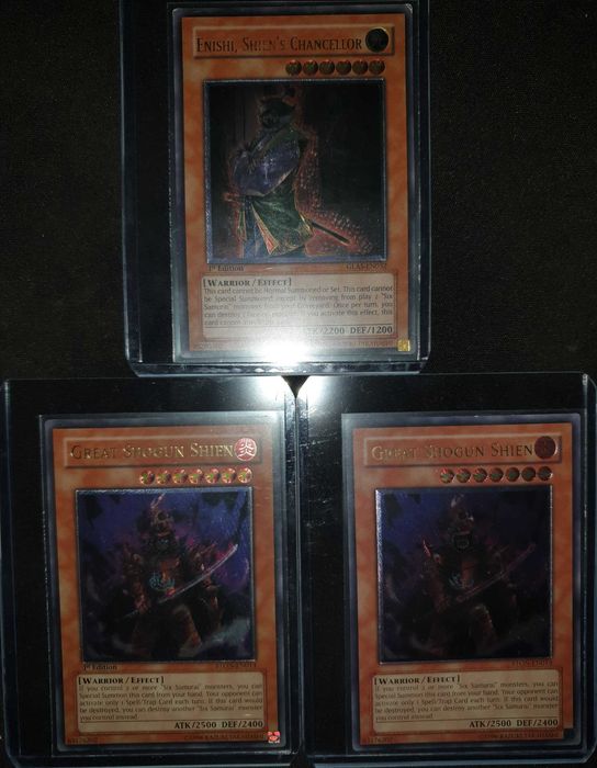 Cartas Yu-Gi-Oh raras / semi-raras