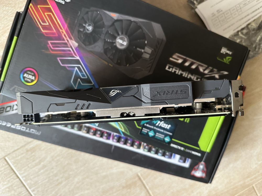 Відеокарта ASUS GeForce GTX1050Ti ROG 4GB, 128bit