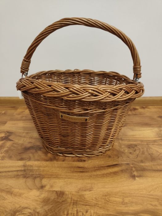 Кошик плетений, на руль велосипеда