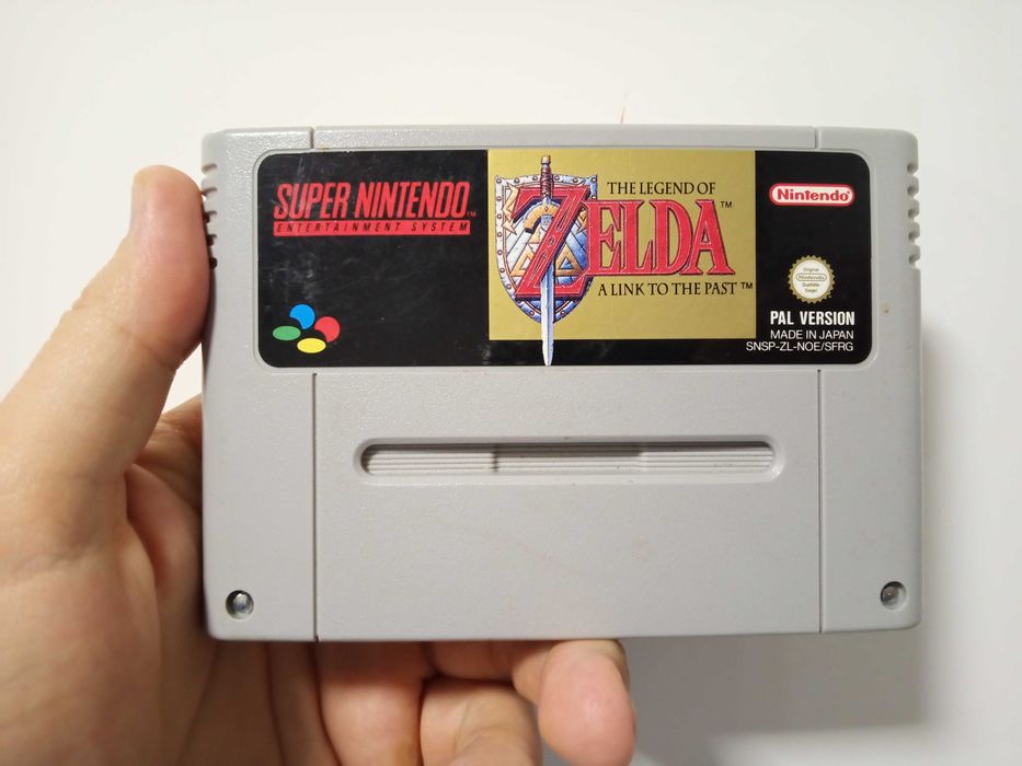 Картридж The Legend of Zelda Super Nintendo Japan 1992
