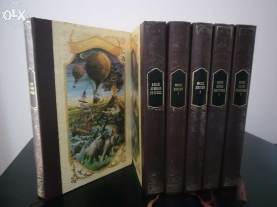 Colecção de 6 livros e Julio Verne