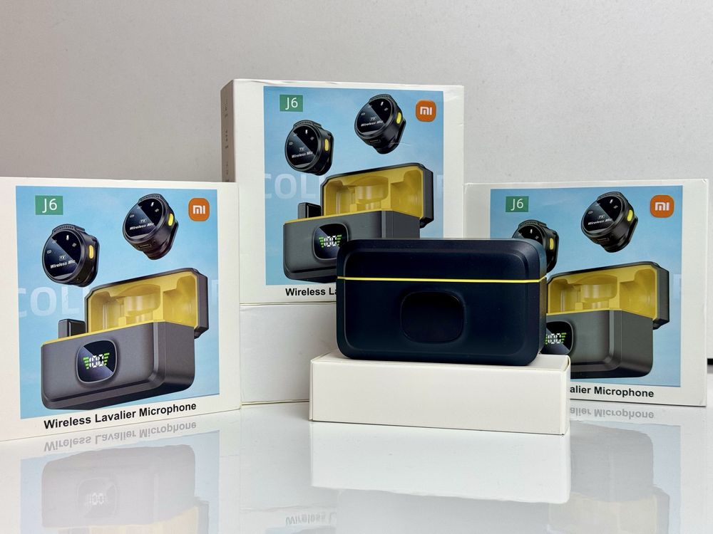 Новий Безпровідний петличний мікрофон Xiaomi для телефону USB - Type C