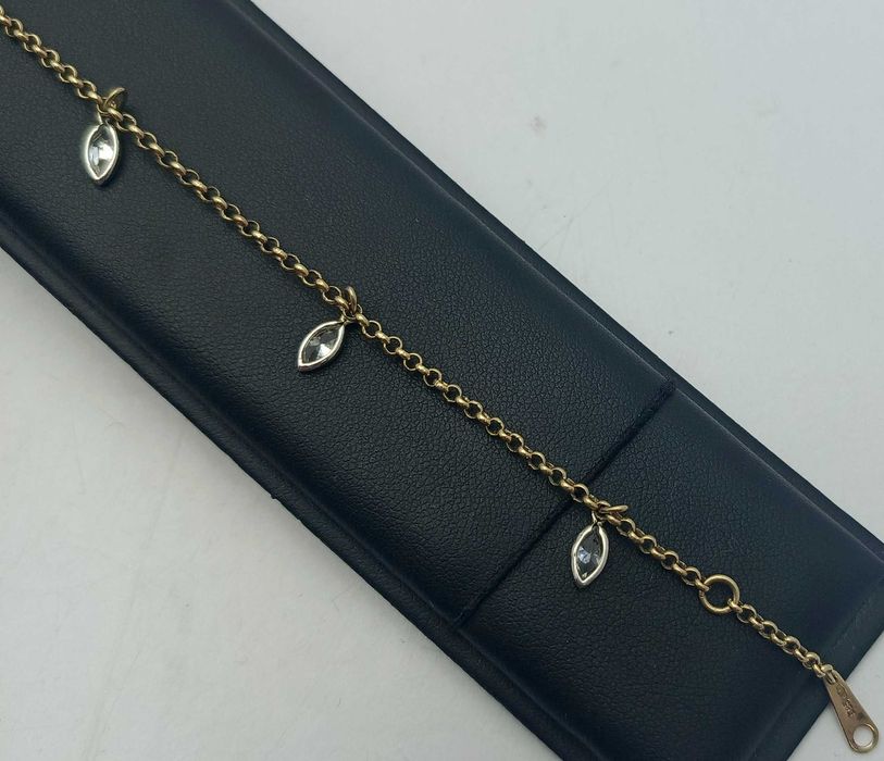 Piękna Złota Bransoletka 4,55g p585