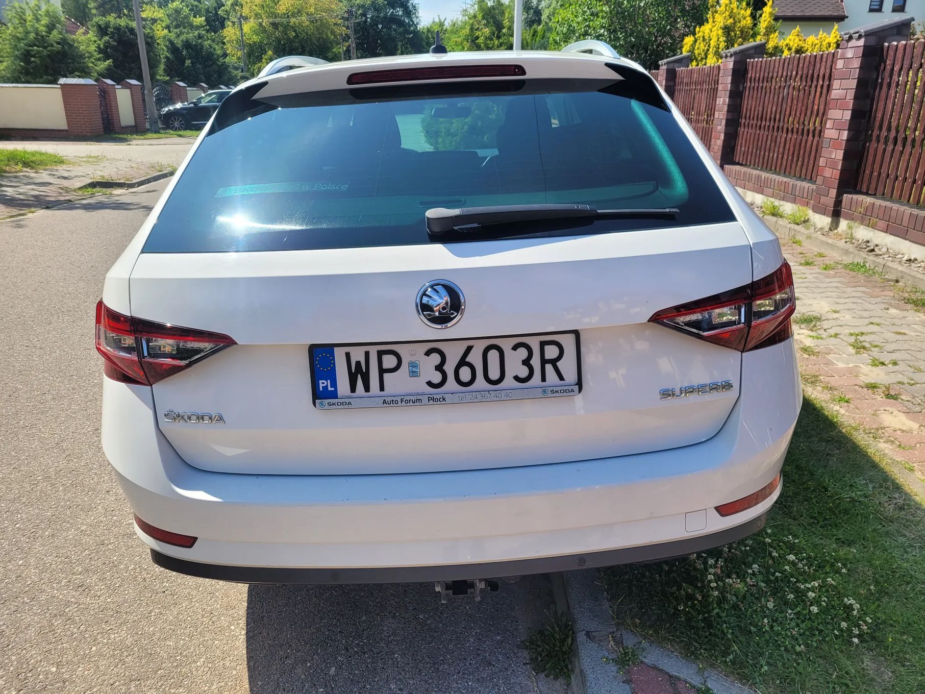 Skoda Superb Skoda Superb III TDI 2.0 190KM DSG Kombii