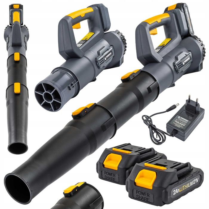 Dmuchawa akumulatorowa do liści śniegu osuszania ogrodowa 21V 2x AKU