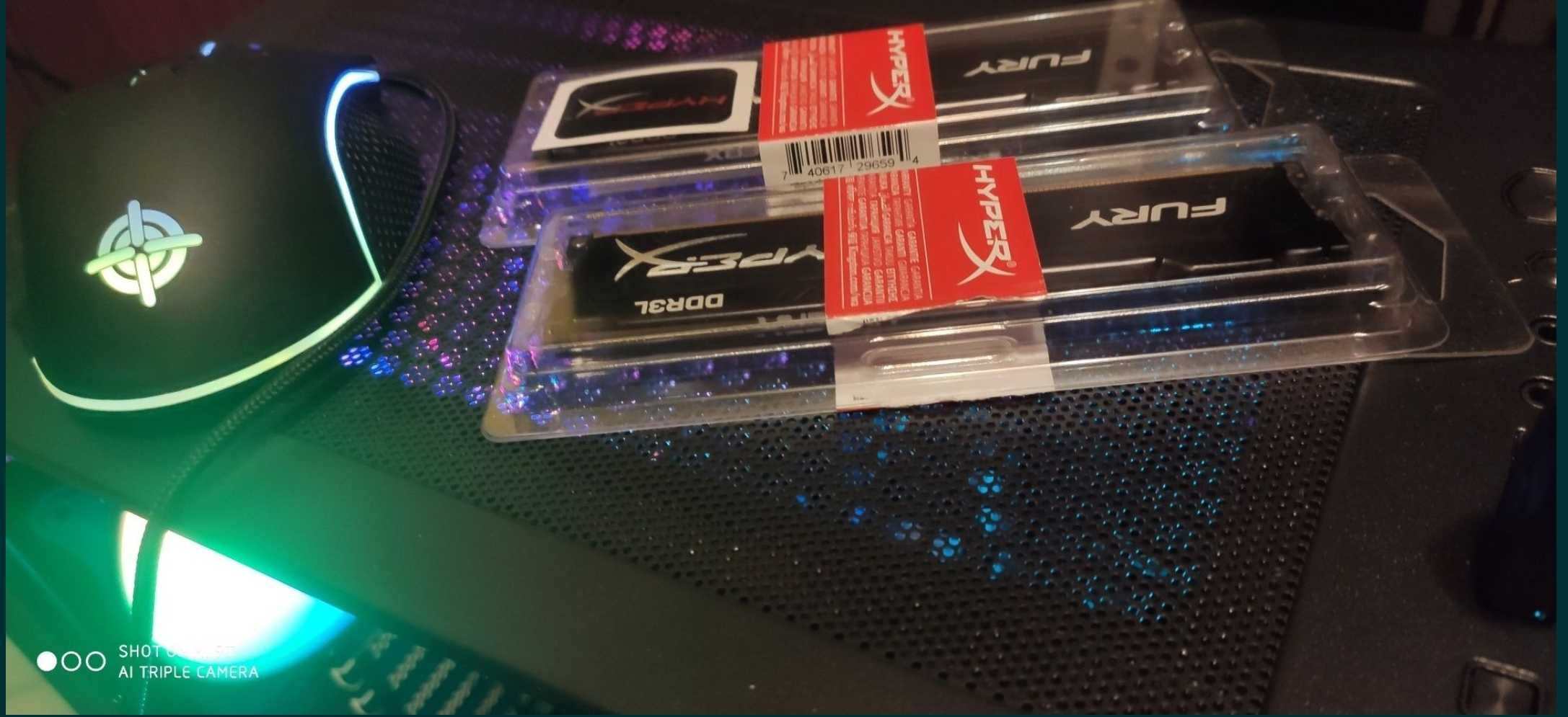 HyperX FURY Оперативна память16GB(8Гб+8Gb) DDR3L−1866MHz HX316LC10FB/8