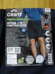Велошорти чоловічі подвійні 2в1 Crivit Coolmax