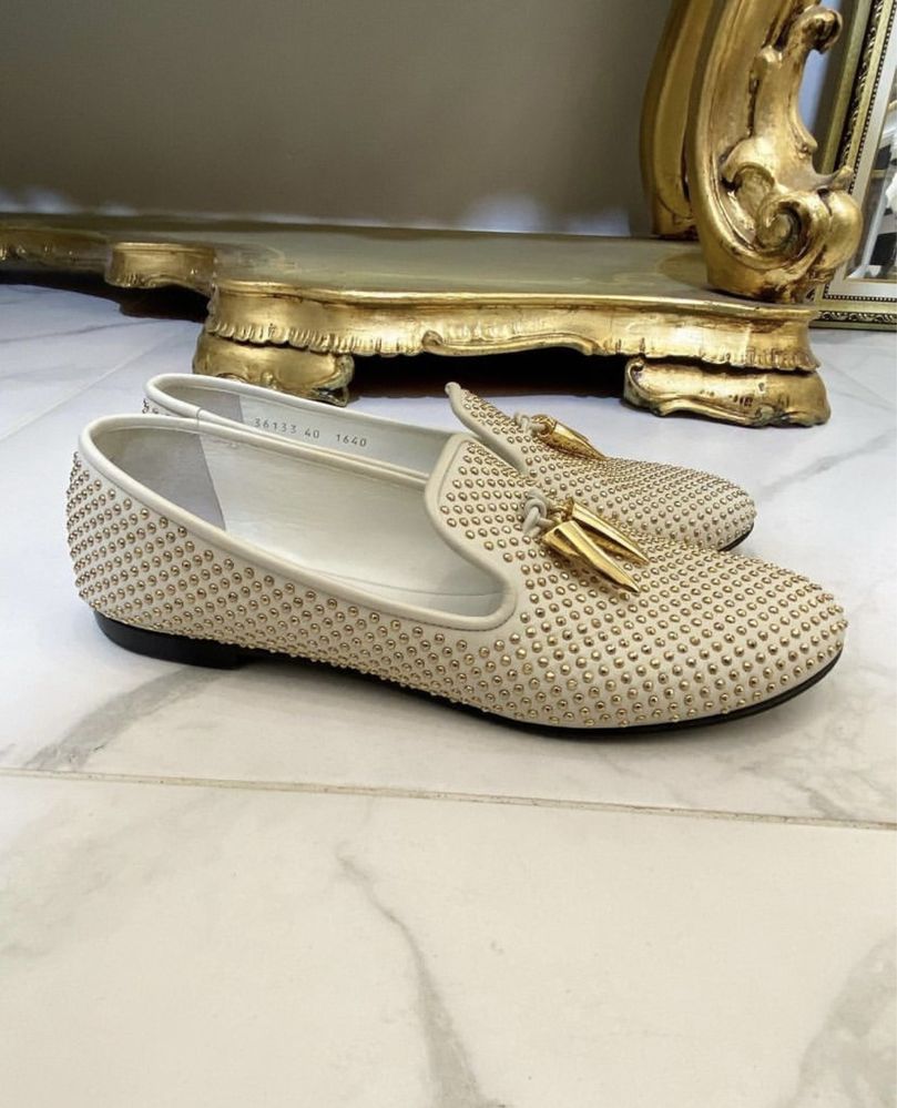 Туфлі лофери Giuseppe Zanotti. Люкс бренд. Оринінал.