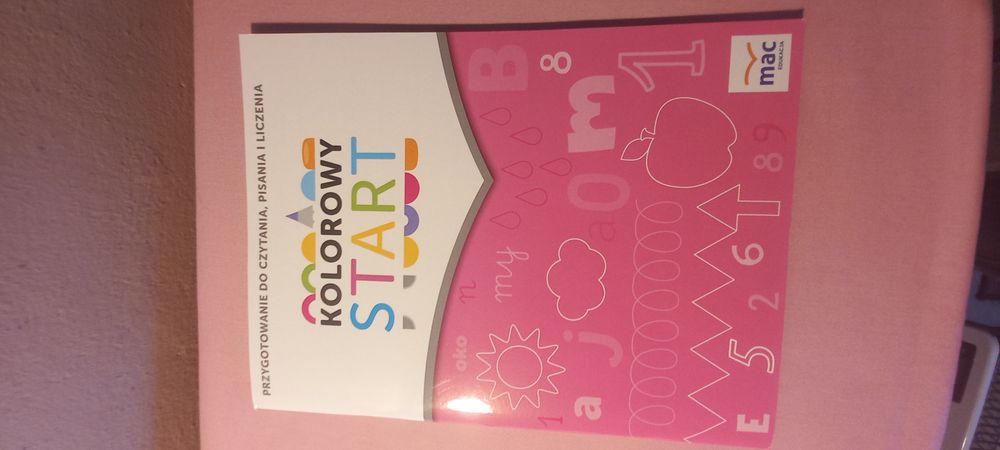 Kolorowy start. 5 i 6 latki. Przygotowanie do nauki czytania,pisania