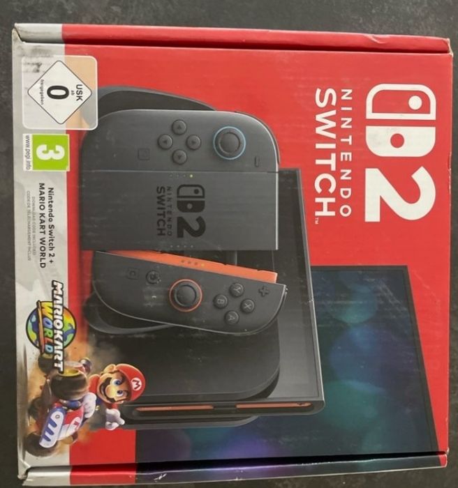 Konsola Nintendo Switch 2 z grą