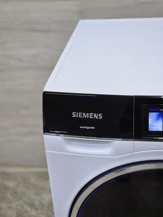 Сама топова Пральна машина Siemens Avantgarde 10кг Сенсорна Укр.меню