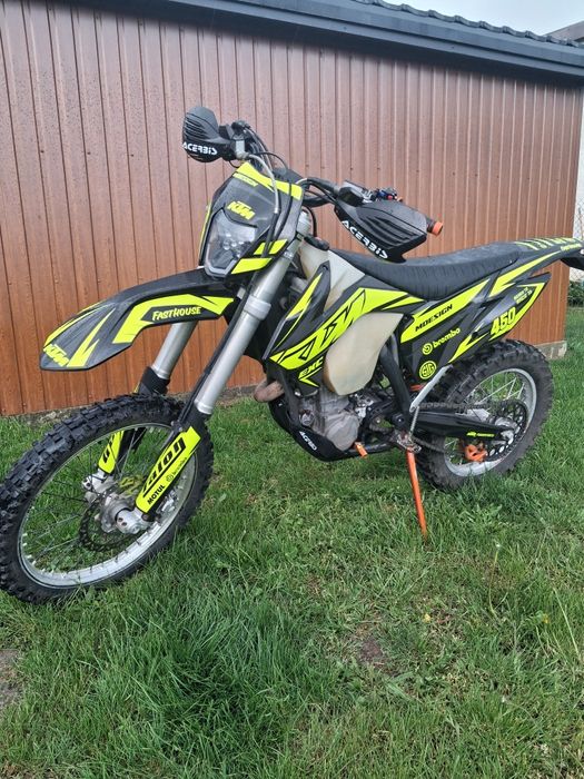 KTM EXC 450  na wtrysku ubezpieczony 2014.zarejestrowany