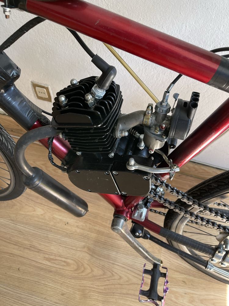 Bicicleta a motor 80cc