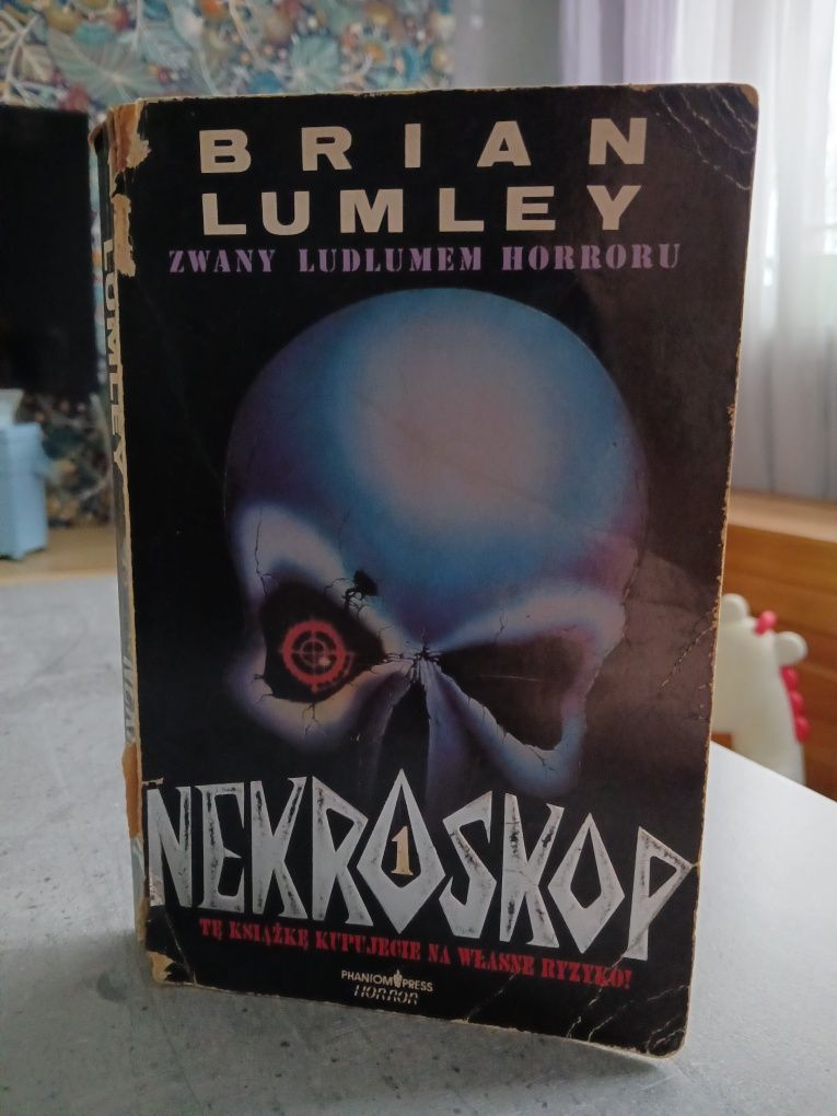 Nekroskop 1 Brian Lumley książka horror