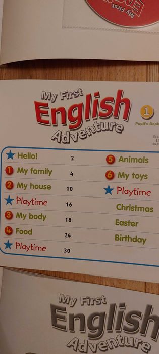 My First English Adventure - książki + płyty CD