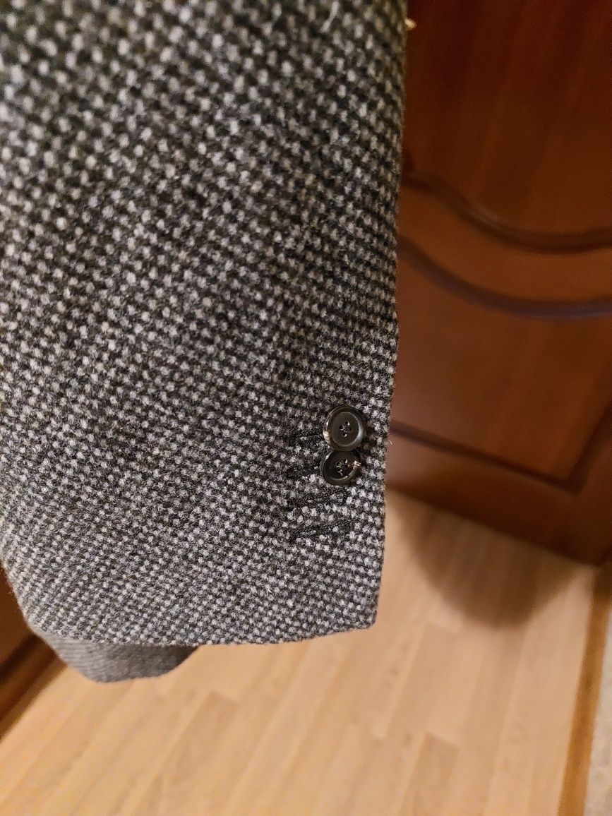 Чоловіче шерстяне пальто Massimo dutti