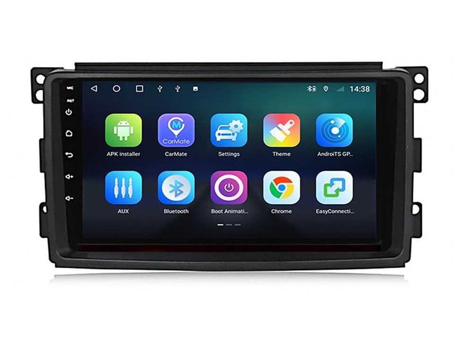 Radio samochodowe Android Benz Smart Fortwo (9") 2005.-2010