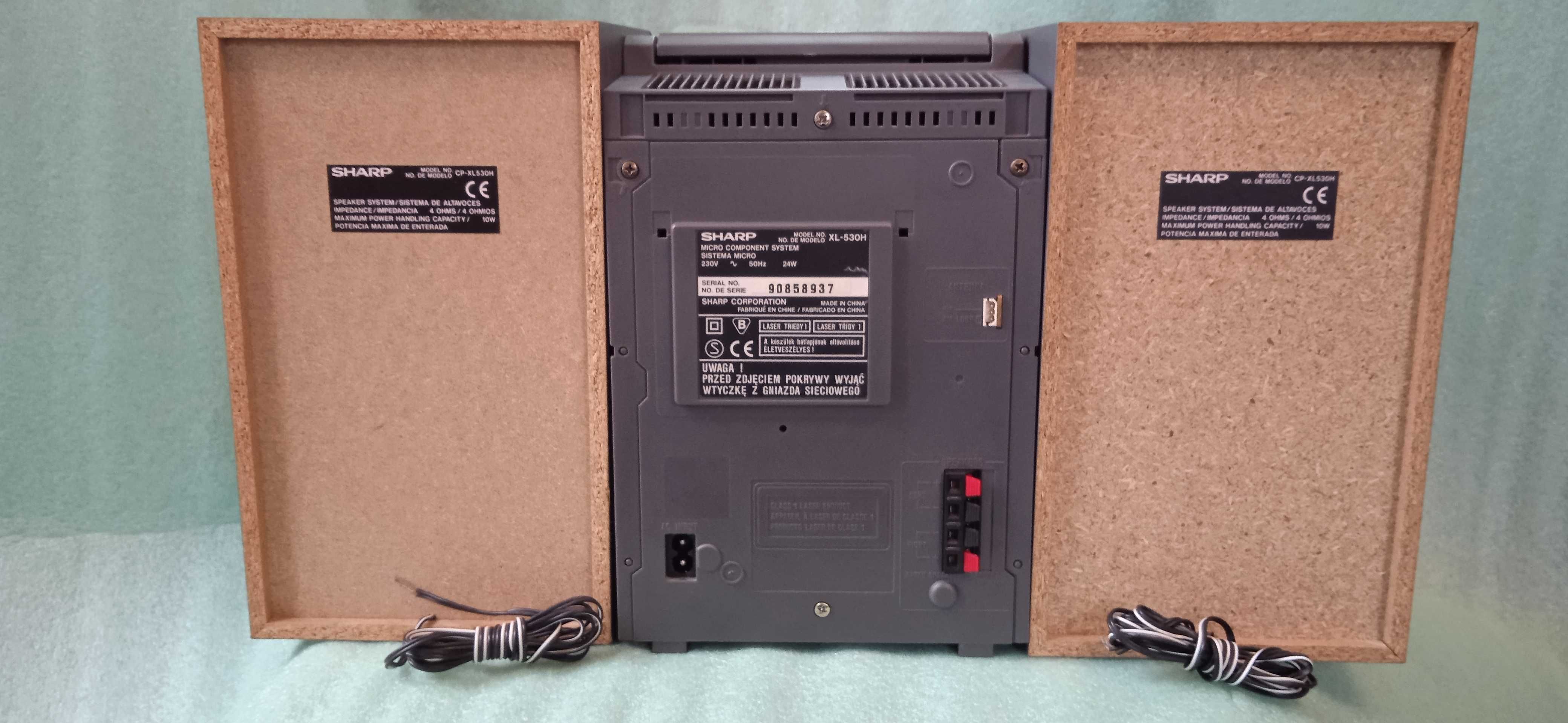 Wieża SHARP XL-530H