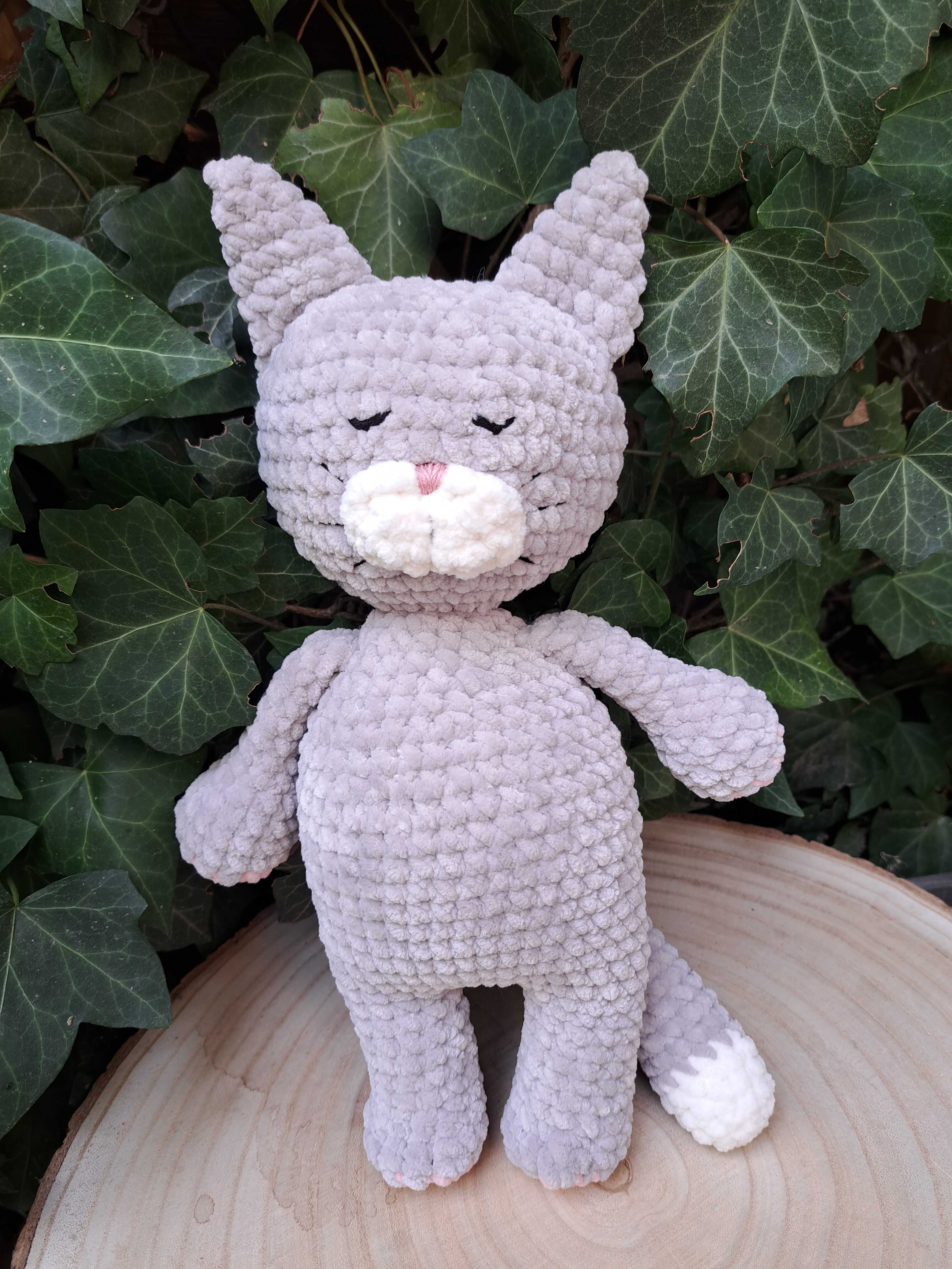 Przytulanka kotek, kot, handmade, nowy, piękny!