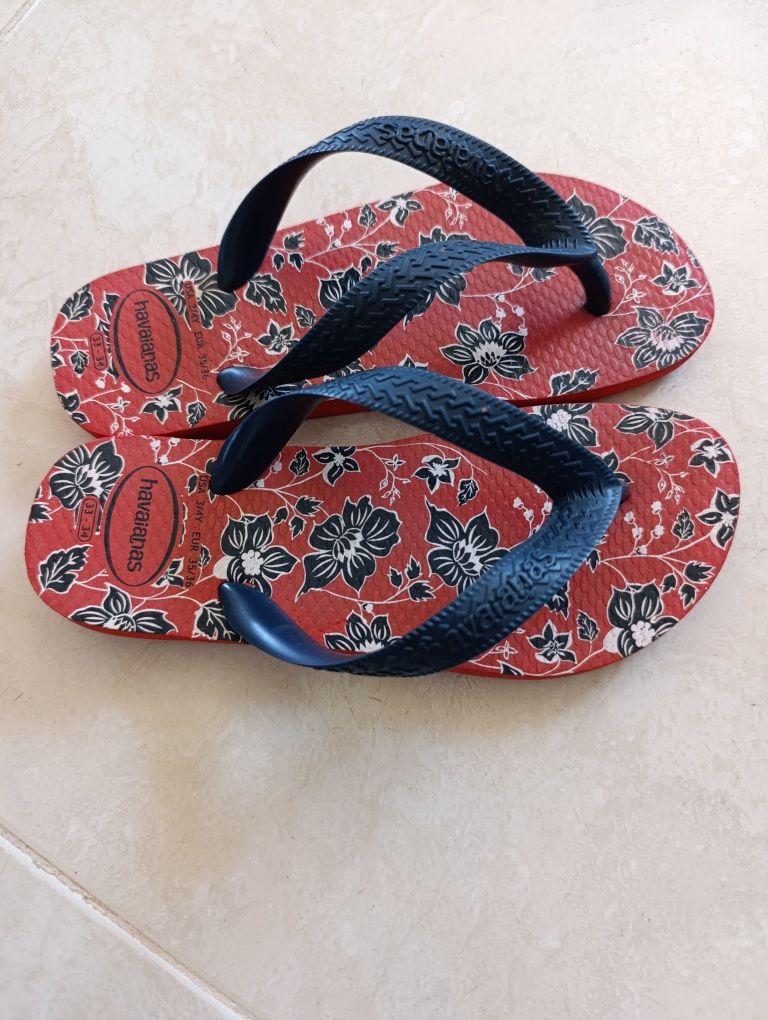 HAVAIANAS ORIGINAIS, usadas uma vez a um excelente preço !!!