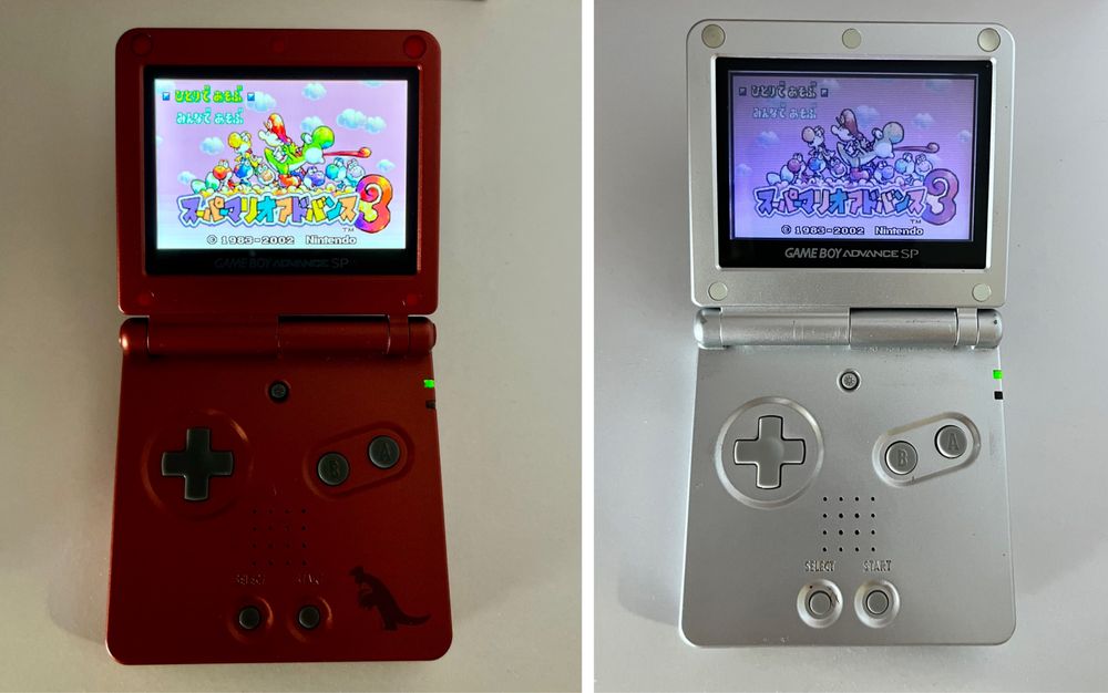 Приставка Game Boy Advance SP HD IPS LCD V5 (КОМПЛЕКТ)