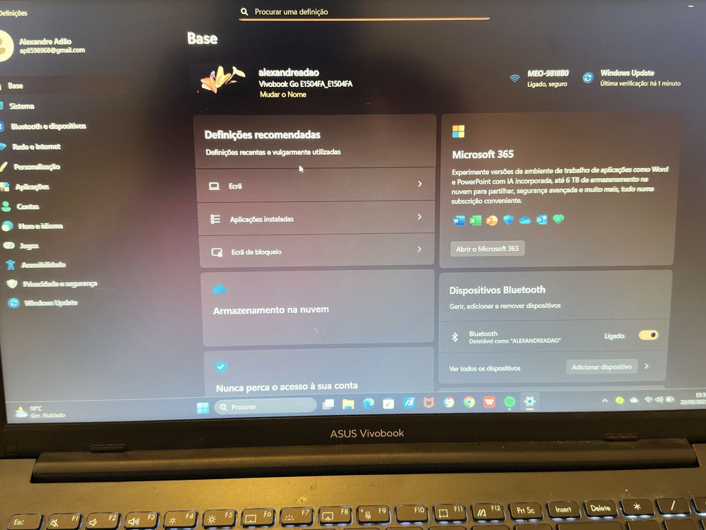 ASUS VivoBook Go E1504FA – Ryzen 5, 16GB RAM, 512GB SSD (Usado)