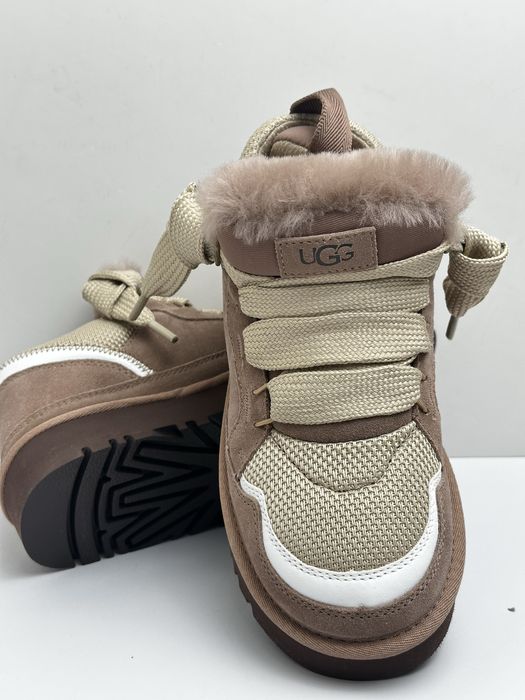 кросівки UGG Lowmel  угі кроси зимові на хутрі ловмел