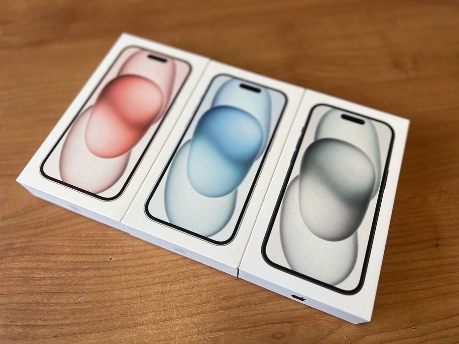 iPhone 15 256GB Blue, Pink, Black z Polskiej Dystrybucji GW Warszawa