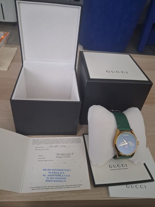 Oryginalny zegarek Gucci