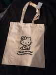 Sanrio handmade tote bag hello kitty treat people with kindness tpwk