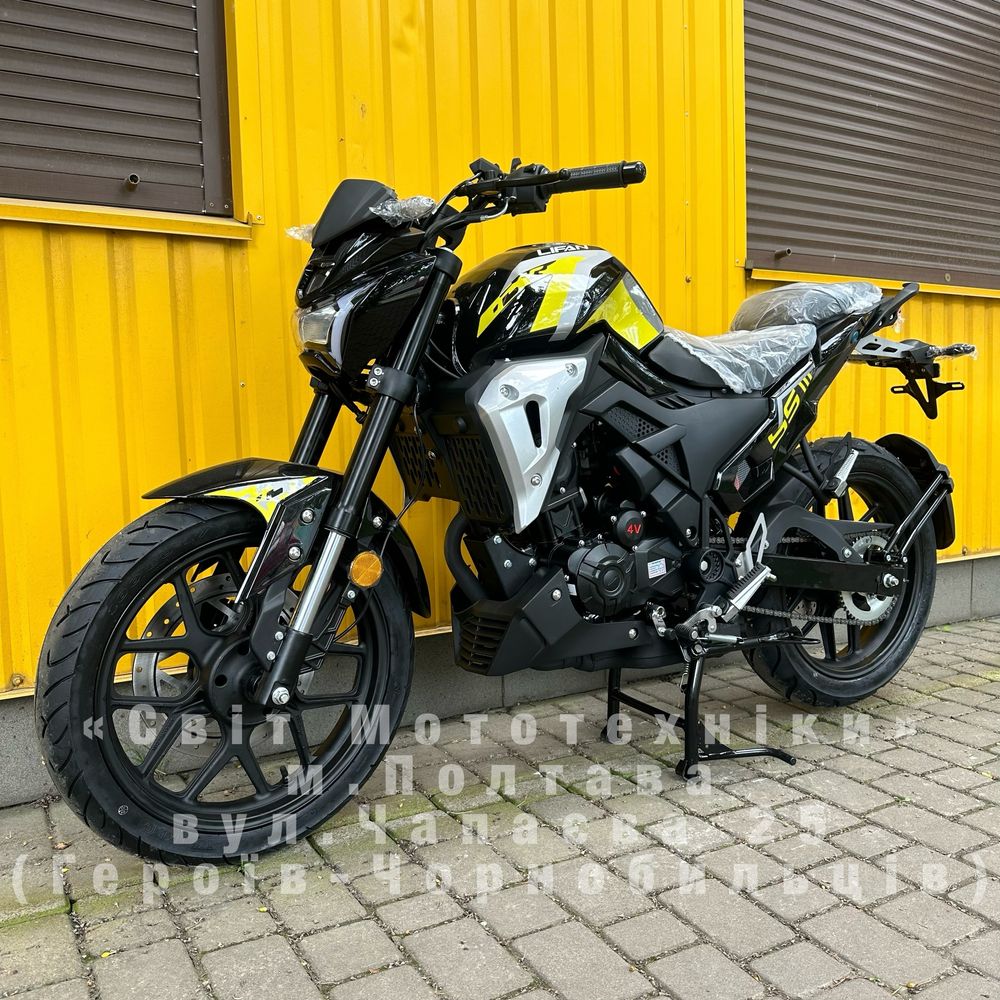Новий мотоцикл Lifan SR220 2025р. 22к.с./водянка/6-ти КПП дорожній