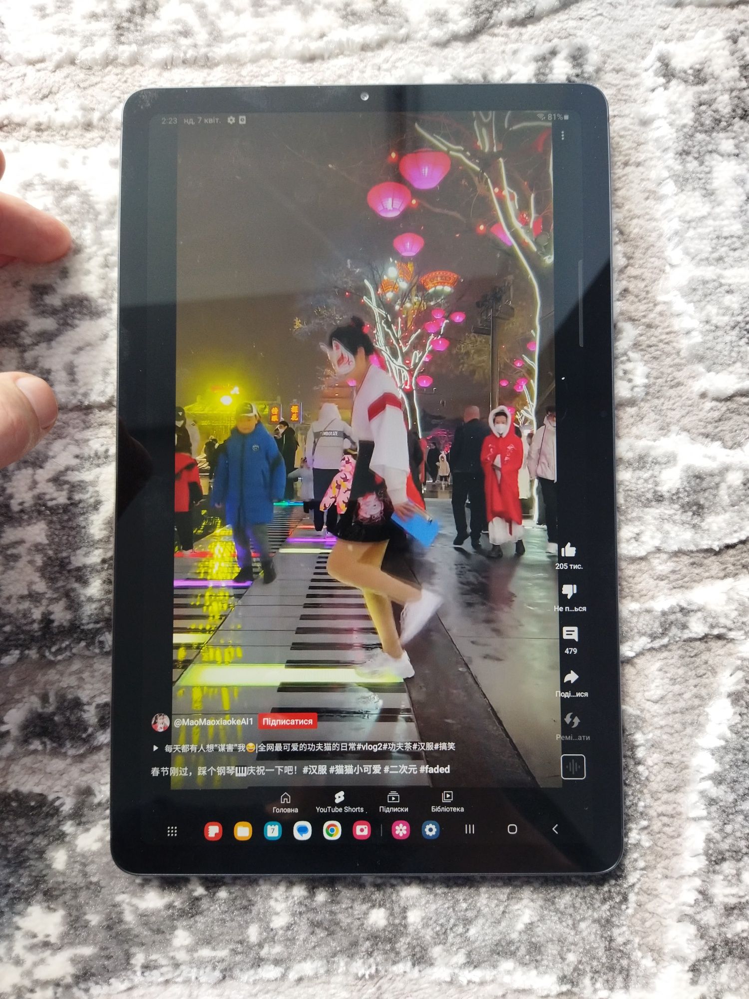 Samsung Galaxy Tab S6 Lite 10.4 4/64GB Wi-Fi новий планшет