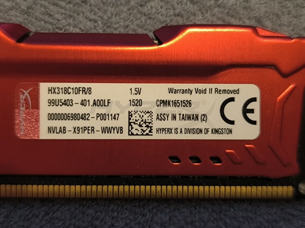 DDR3 8Gb оперативна пам'ять