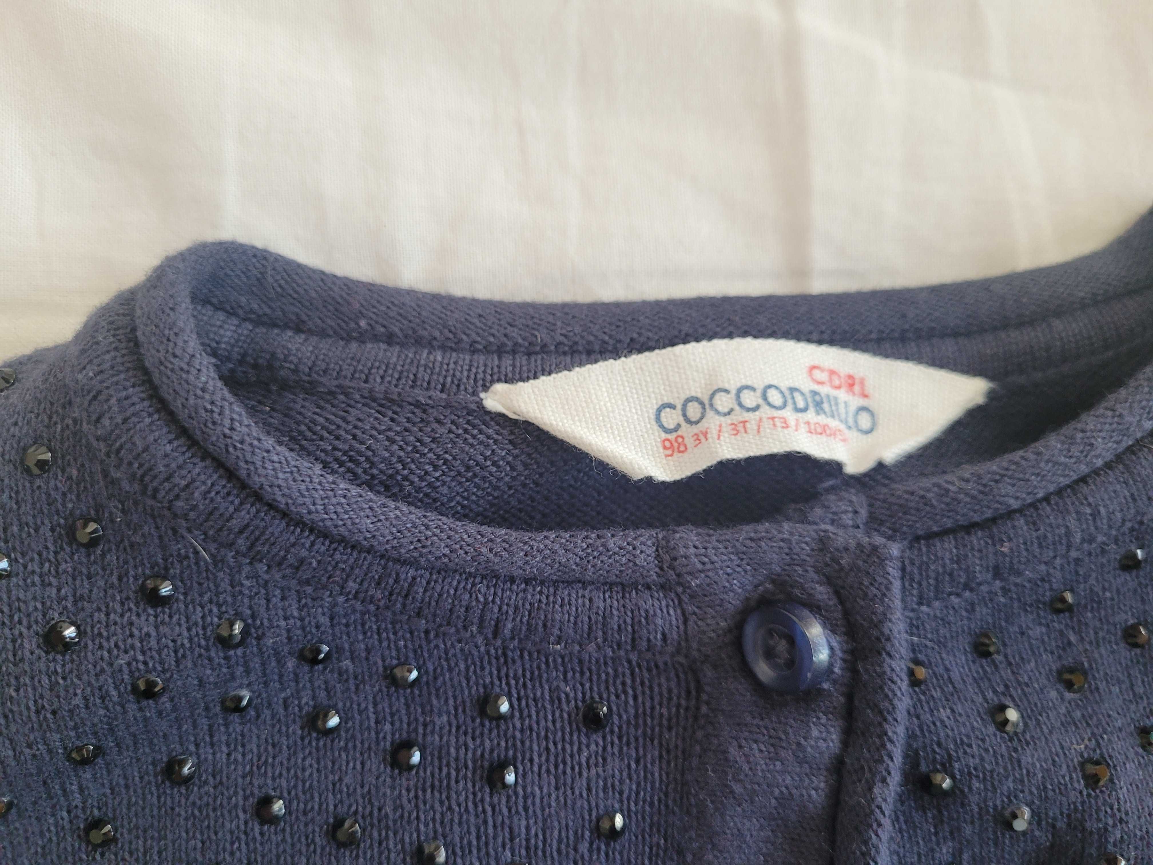 Sweterek rozpinany Coccodrillo 98