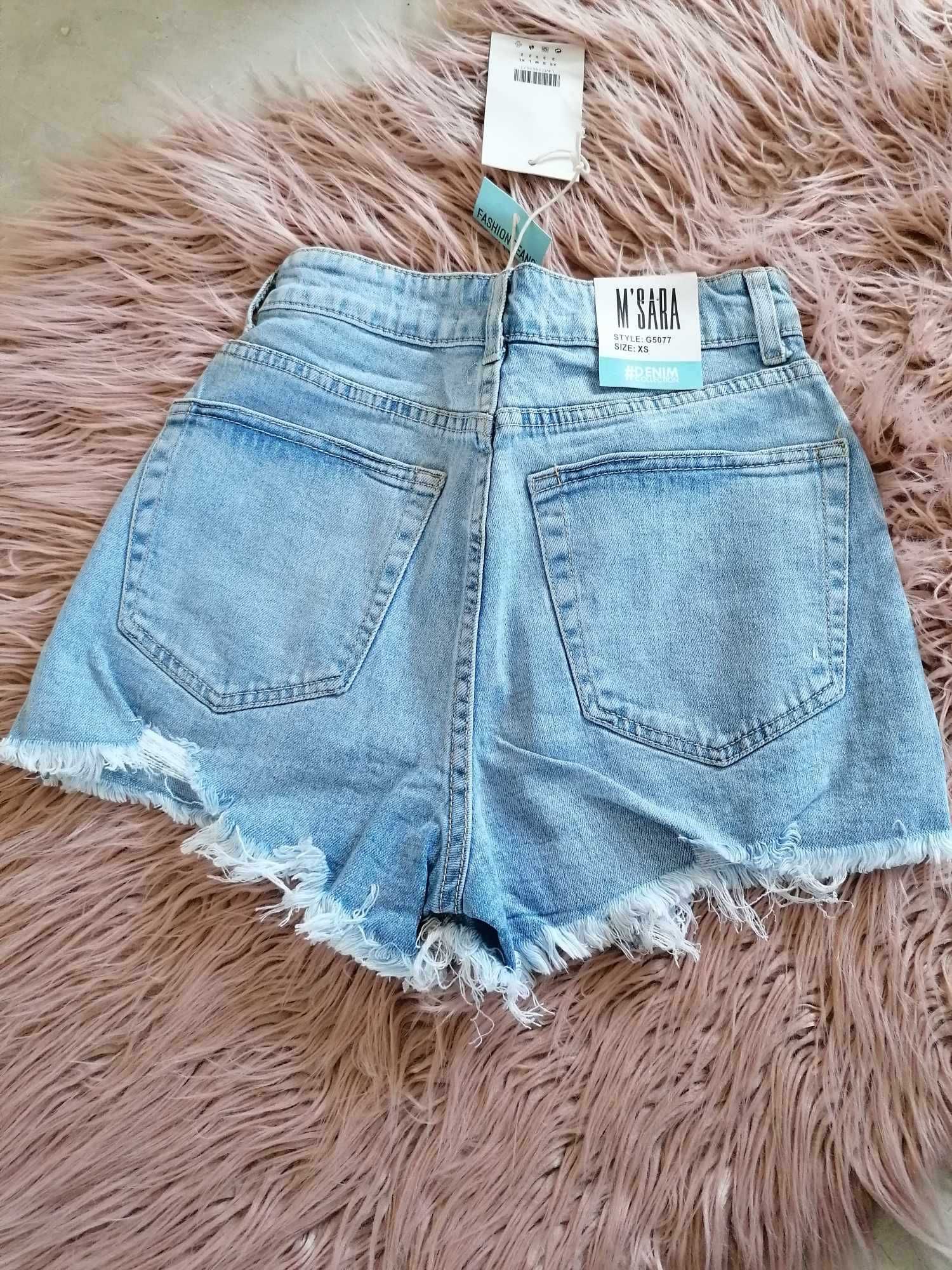 Spodenki / spódniczka jeans firmy M.Sara - różne rozmiary