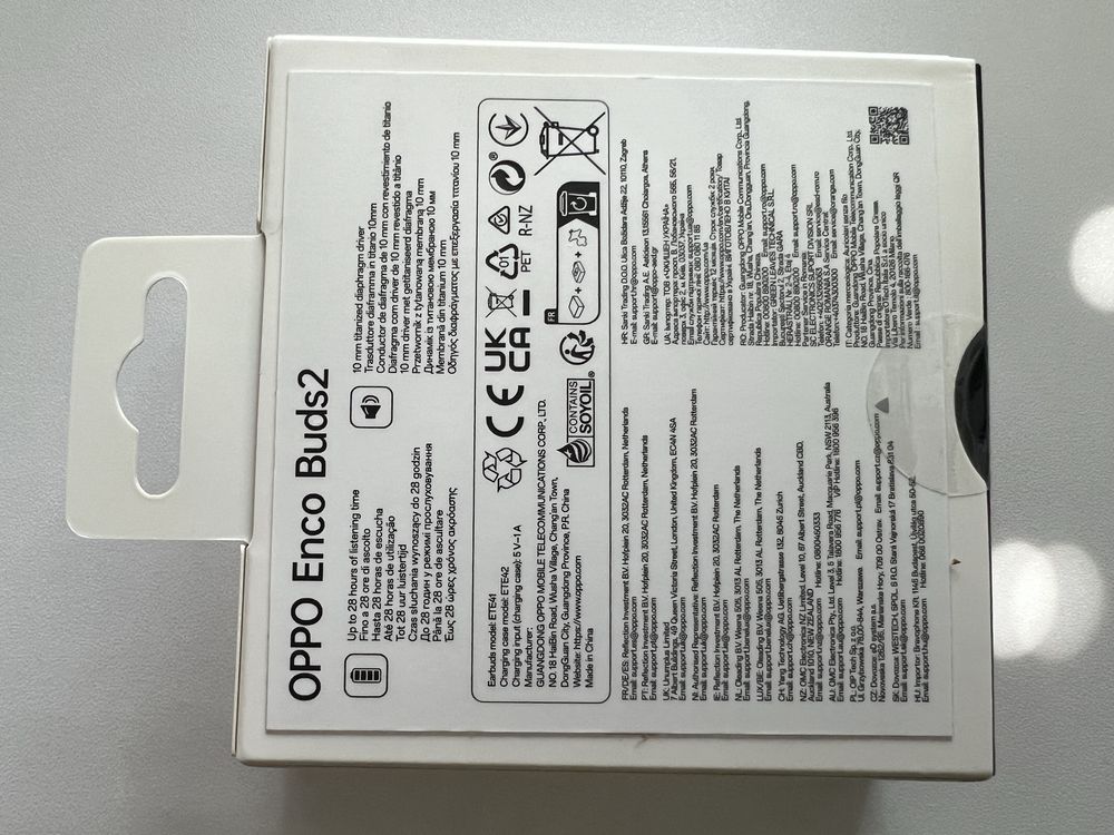Słuchawki Oppo Enco Buds2 (białe)