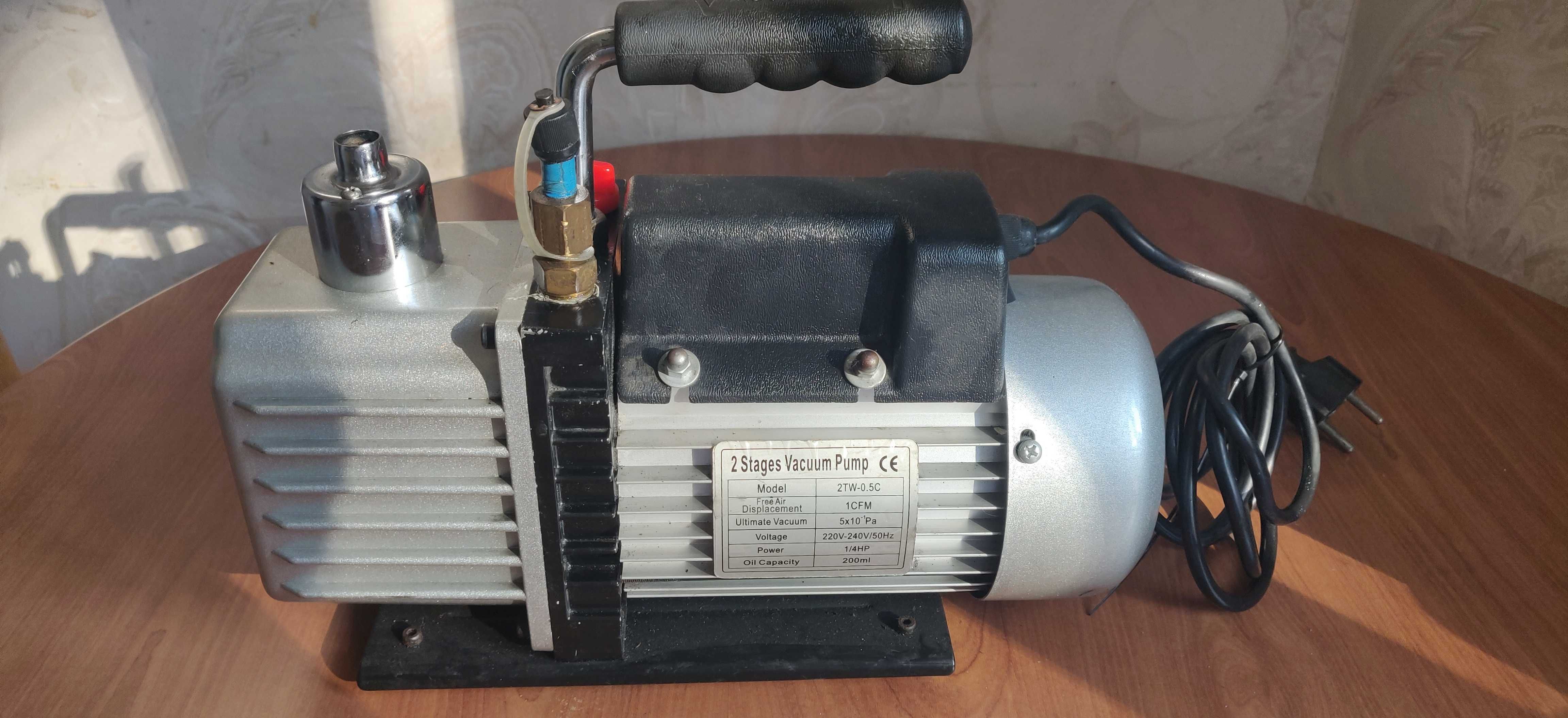 Вакуумный насос 2TW-0,5C (220V) двухступенчатый