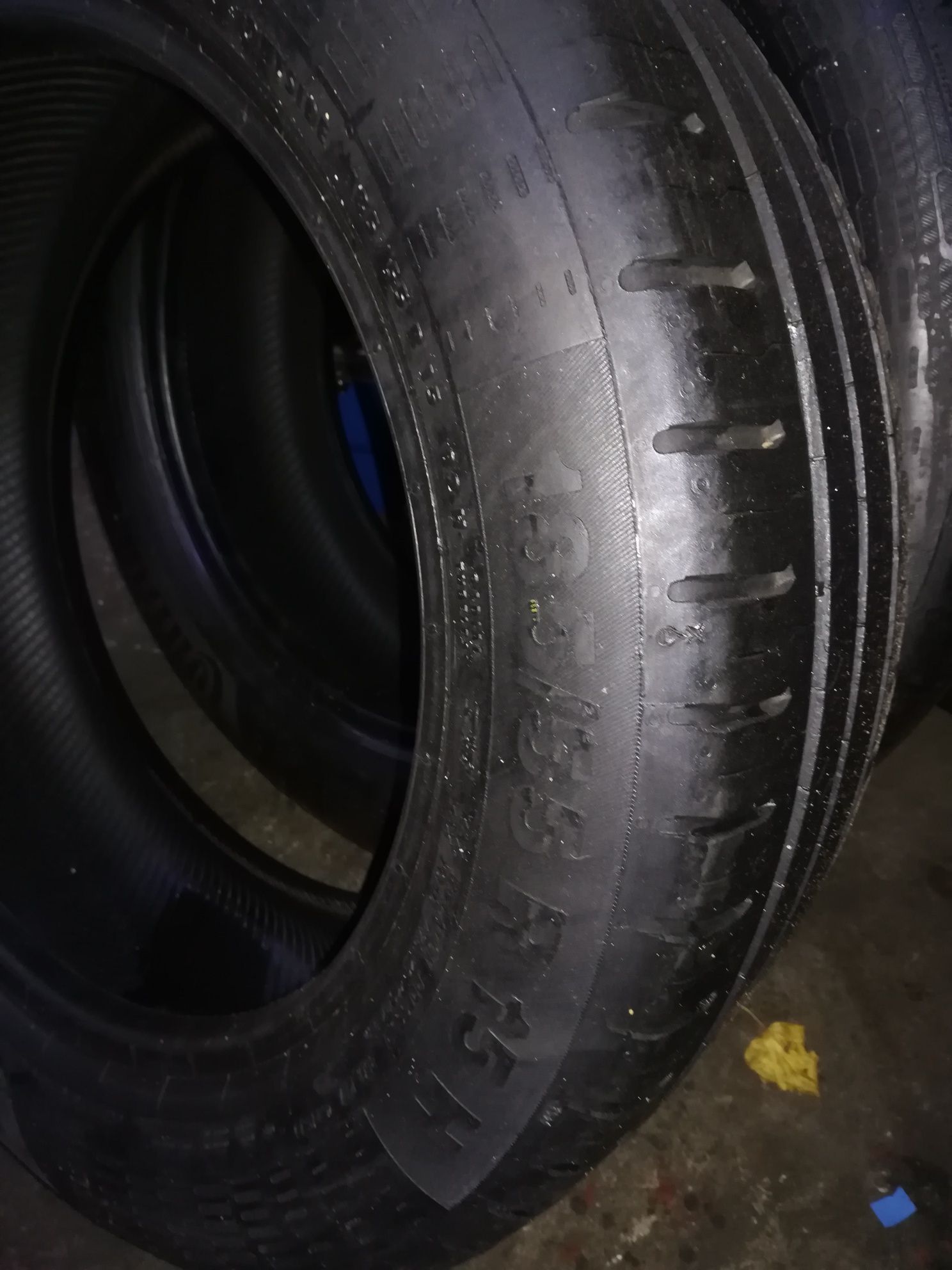 2 sztuki para opony letnie 185/55R15 Continental Contact 5 r.2015 lato