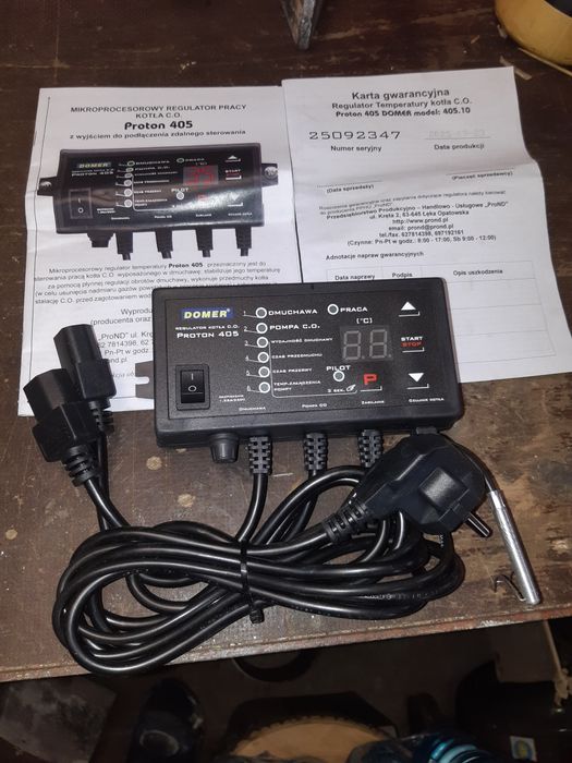 Sterownik pieca,kotła  Domer Proton 405