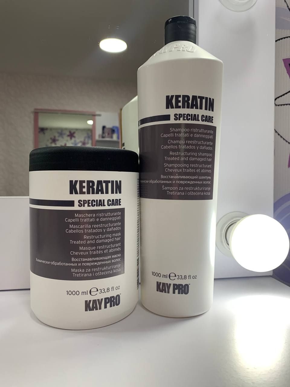 Шампунь с кератином KayPro Special Care Restructuring Shampoo, 1000 мл